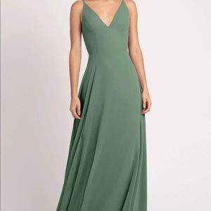 Jenny Yoo Dani Dress Eucalyptus